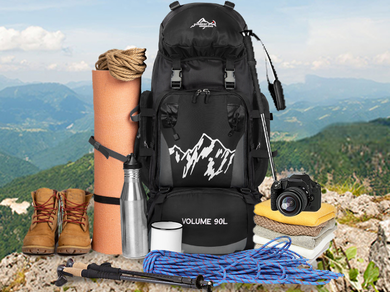 90L hiking backpack