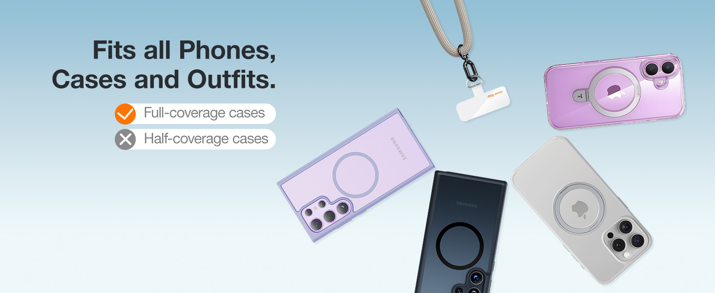 phone Lanyard for iPhone 16 Pro Max 15 14 13 S24 