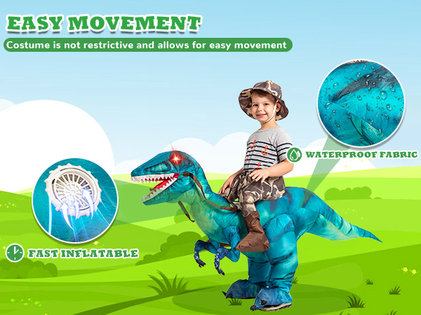 GOOSH Inflatable Dinosaur Costume