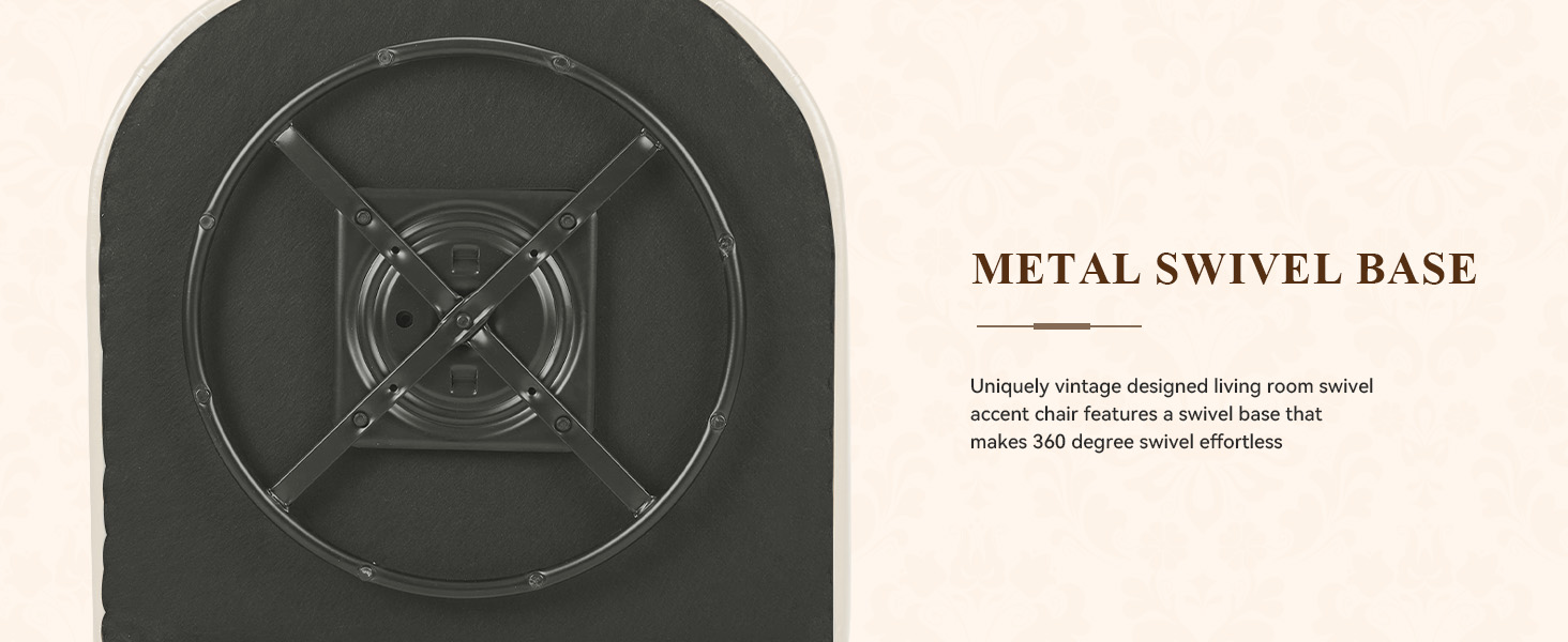 metal base swivel chair