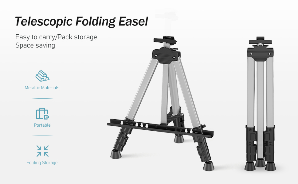 Art Painting Display Easel Stand Portable Adjustable