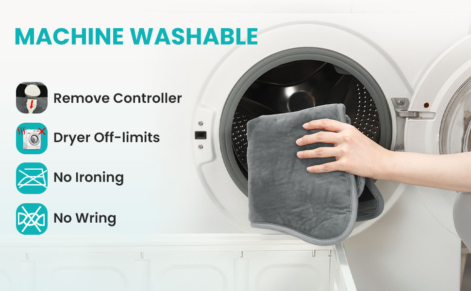 TABEKE Hip Heating Pad for Hip/Sciatica Pain Relief, Hip