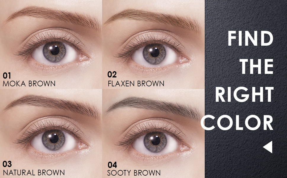 Color display of Eyebrow Pencil