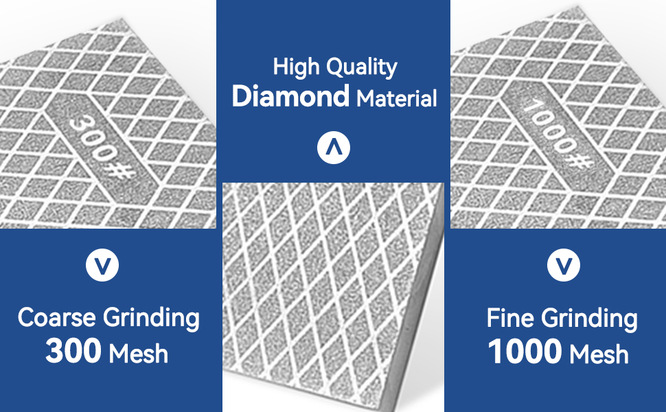 Sharpening Stone,Whetstone Double Sided Diamond Whetstone Household