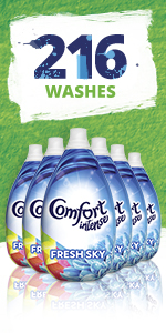 Comfort Intense Ultra Concentrated Fabric Conditioner 216 Washes intense freshness, fabric softness