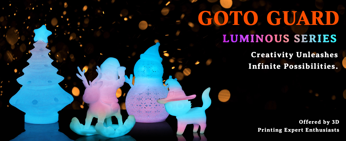 glow in the dark filament,glow in the dark pla filament,rainbow pla,rainbow filament