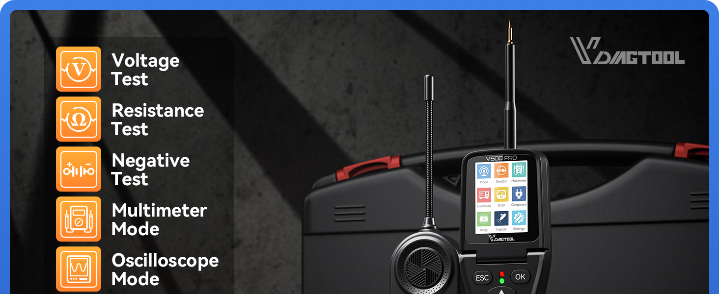 V500 Pro Automotive Power Circuit Probe Tester