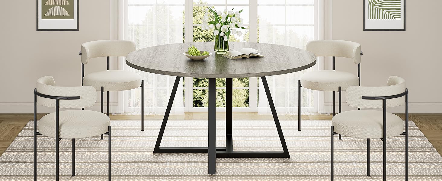 round dining table