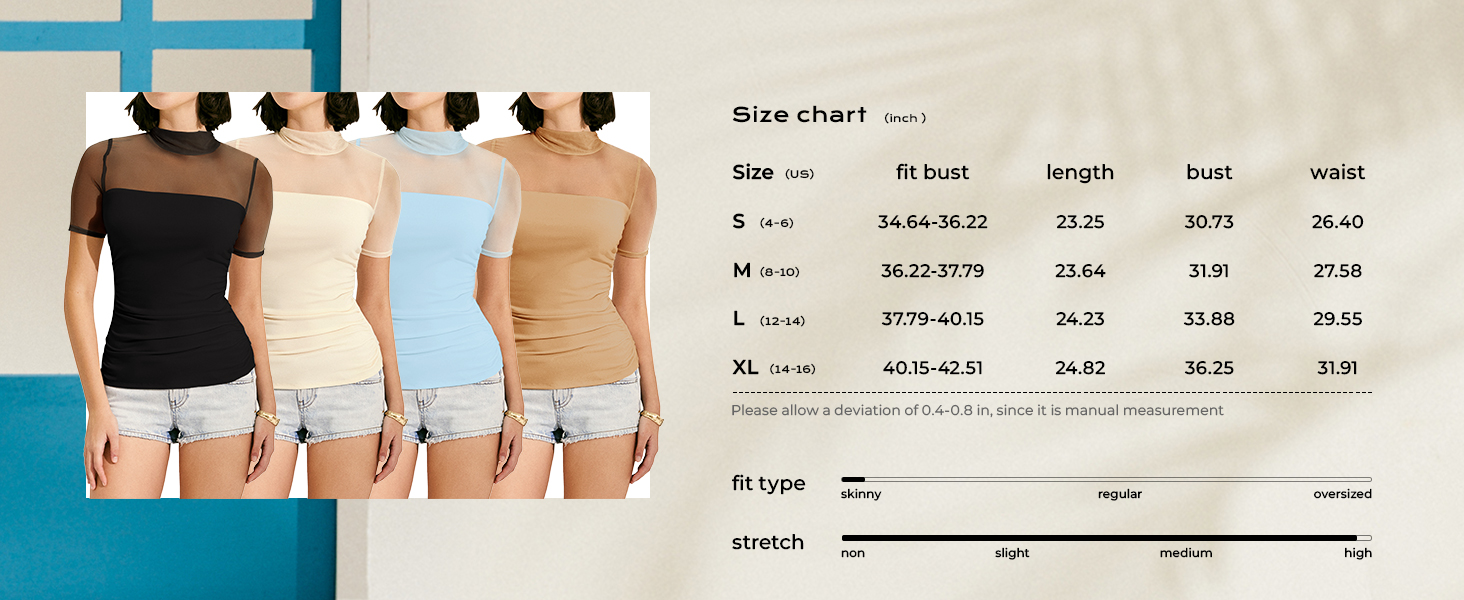 sheer short sleeve tops for women