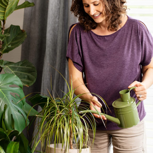 Metal Watering Can with Long Spout to Prevent Spillage Watering Can Plants and Watering 