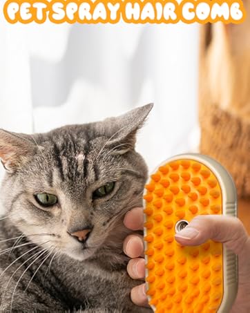 Cat Brush with Steam