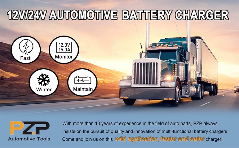 12V/24V  automotive battery charger