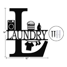 Laundryランドリーボーイのポスター Amazon.com: XORT Laundry Room Decor Sign, Vintage Metal Laundry