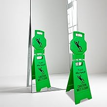 caution wet floor sign