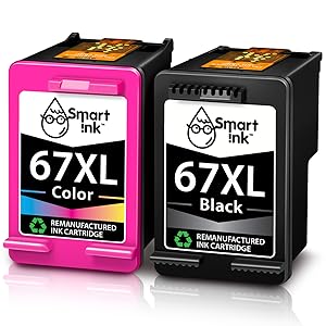 smart ink replacement for hp 67xl ink cartridges