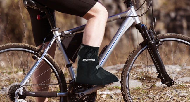 Die Wirkung des Tragens von Überziehschuhen beim Radfahren