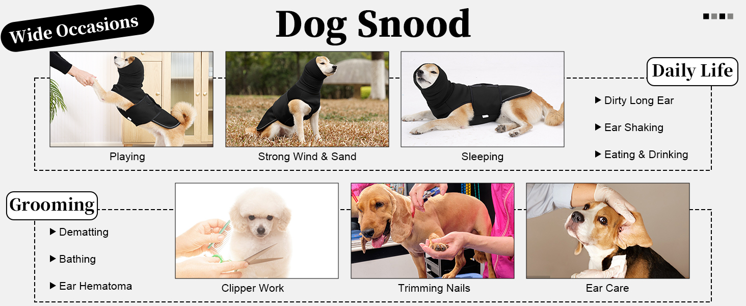 Anxiety Vest for Dogs Black Mesh 04