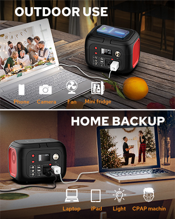 portable power station 300w zerokor outdoor power pack 280wh/7500mah zerokor portable power station
