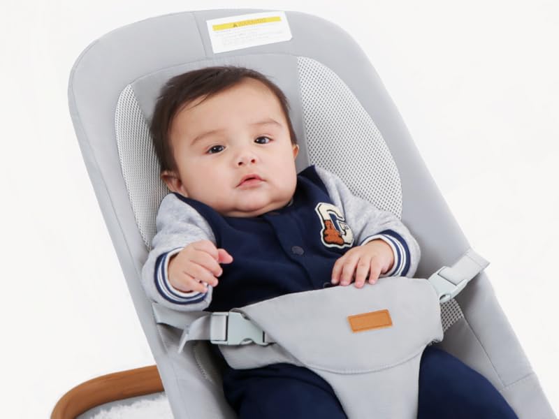 AMKE CooCon Baby Bouncer,Ergonomic Bouncer Seat for Babies
