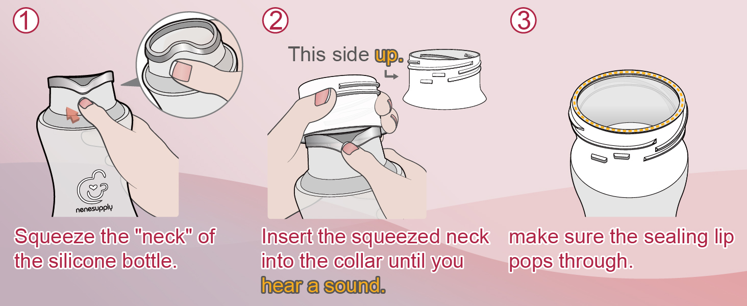 Nenesupply NaturalFit Silicone Bottle