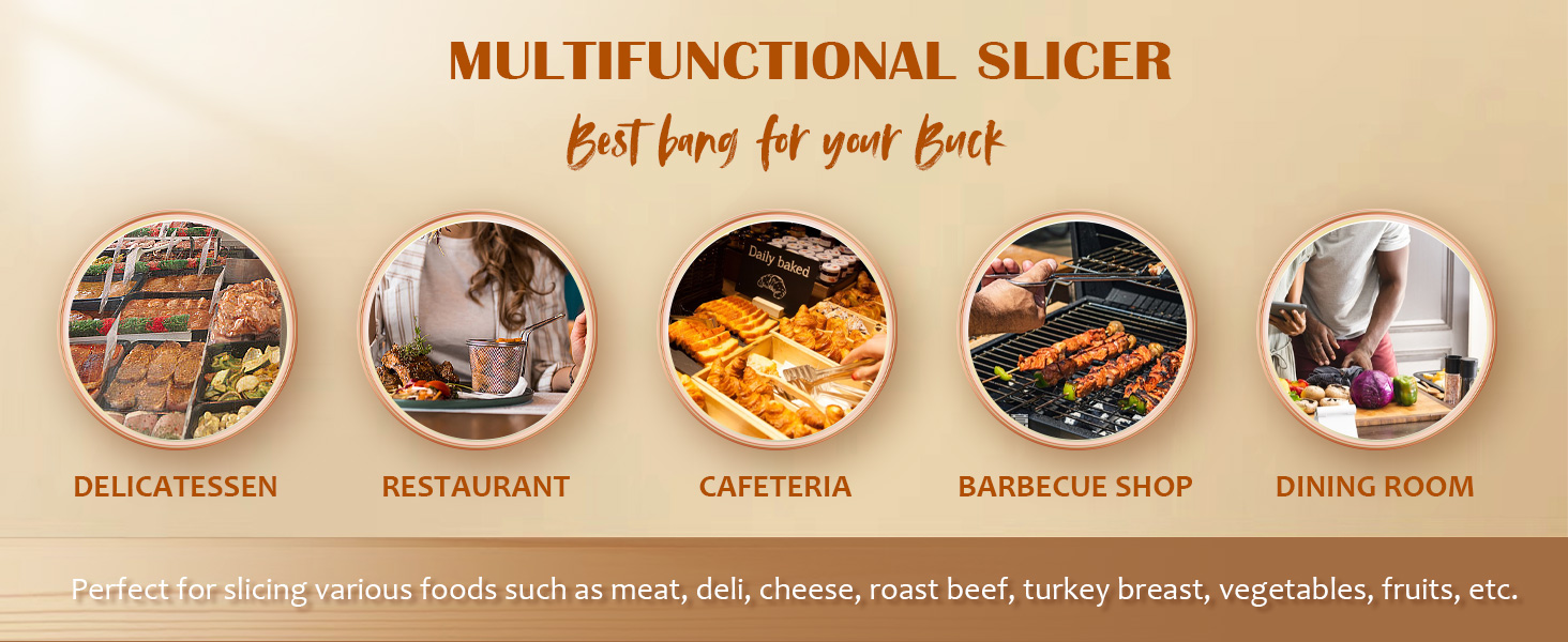 MULTIFUNCTIONAL SLICER Best bang for your Buck