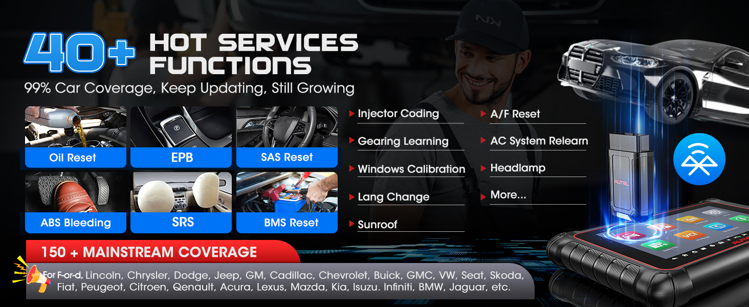 40+ services functions
