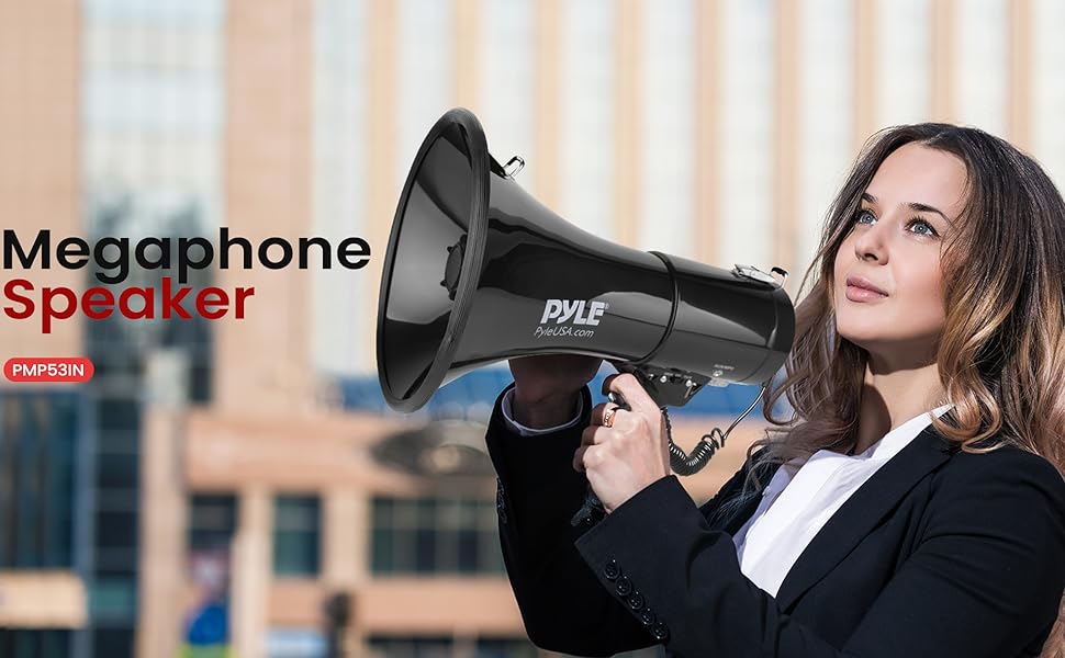 Megaphone Speaker;Megaphone;PA Bullhorn;PA Speaker;