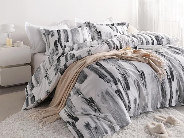Amazon.com: NTBAY 2 Pieces Duvet Cover Set Twin Size for
