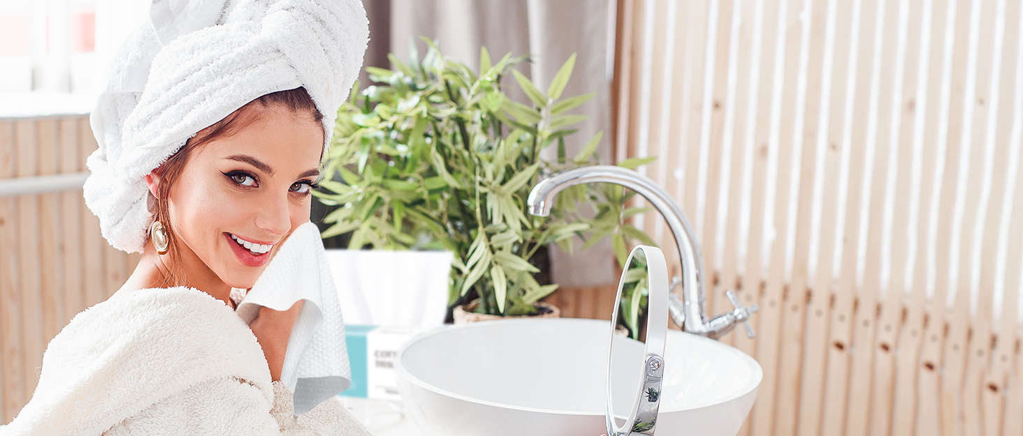 Disposable Face Towel 600 Count, Soft Cotton Clean Towels, Biodegradable Disposable Towels, Skin Care, Makeup Remover, Wipes and Facial Cleansing 9 disposable face towel