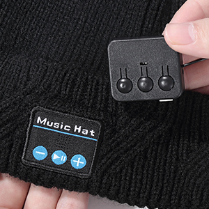 beanie with bluetooth headphones