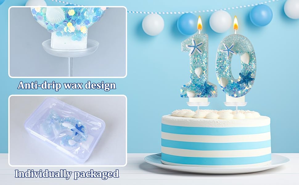 Birthday Number Candles