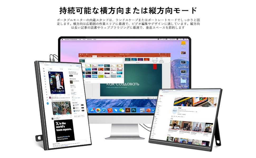 ポータブルモニター