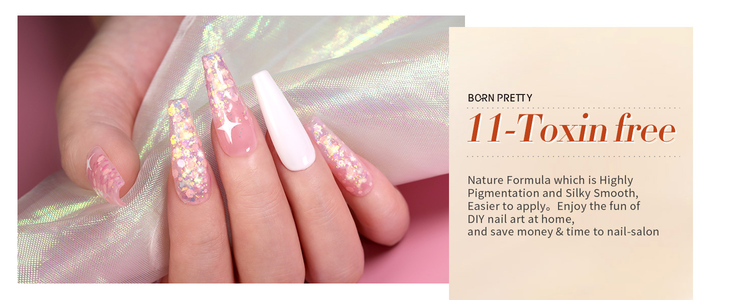 Glitter Sequins Gel Nail Polish