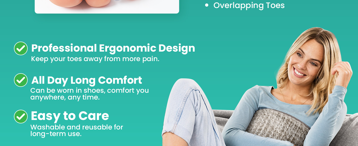 bunion corrector overlapping toes drift pain relief