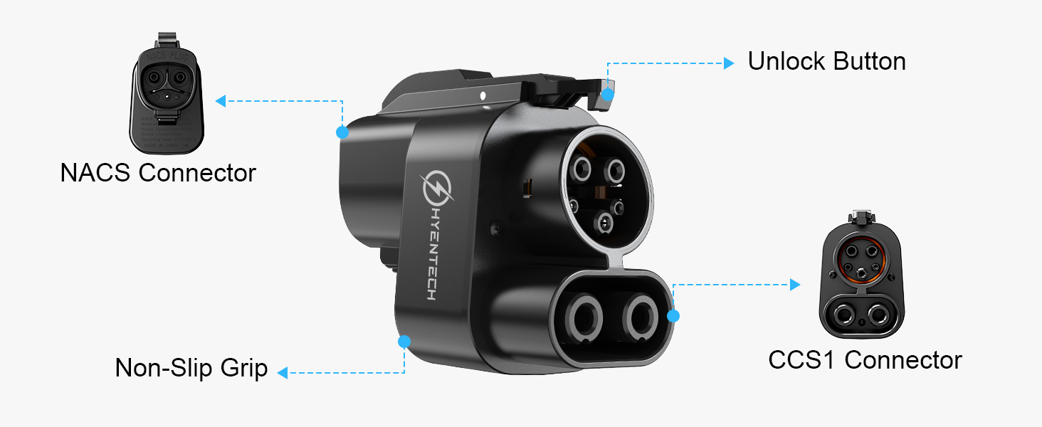 hyentech NACS to CCS Adapter