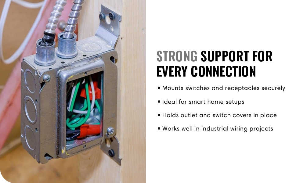 Plaster Ring Mud Ring, Blank Wall Plate Cover, Junction Box Blank Outlet Cover