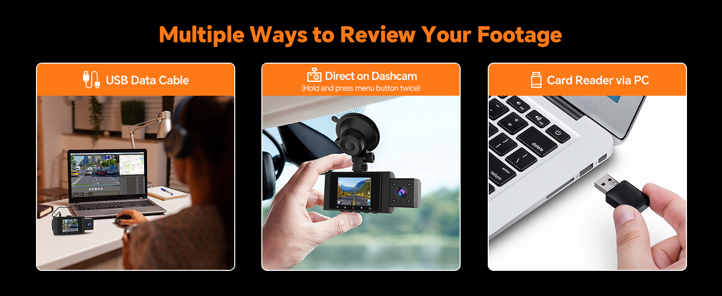 driving camera dash recorder dual camera dash cam