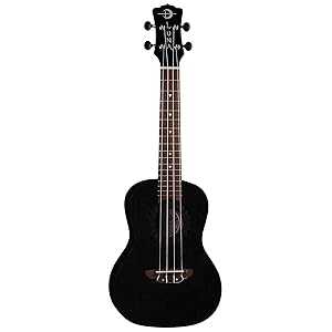Amazon.com: Luna Guitars, 4-String Vintage Mahogany Concert