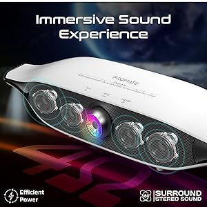 Power-Packed Stereo Sound