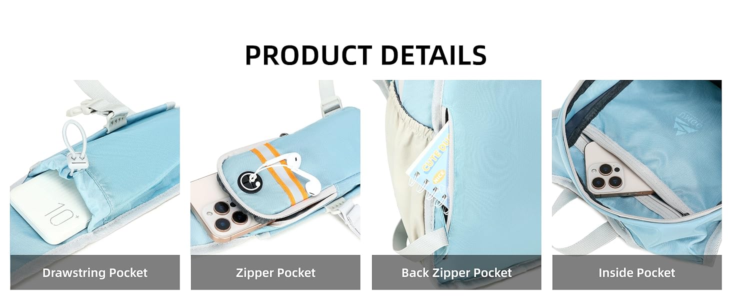 small hiking backpack