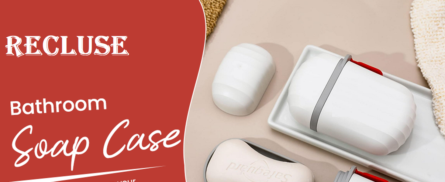 Portable Soap Dish for Home, Outdoor Hiking, and Camping - Compact