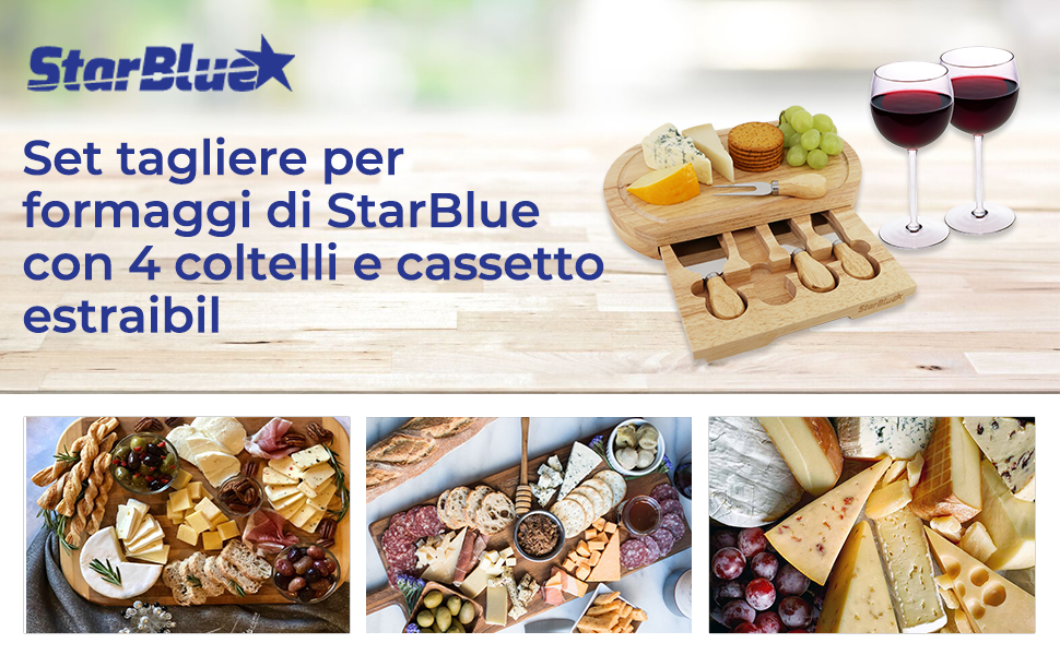 Servi il tuo vino e formaggio con stile