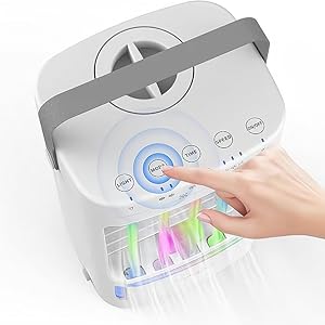 A technical diagram or illustration showing various components and measurements, appearing as a product design schematic.