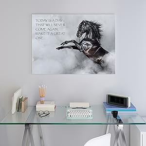 horse motivation poster, horse wall art, wall decor, horse motivational posters, horse quotes