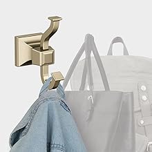 coat hook pantry storage robe hanger gold handbag backpack hat holder