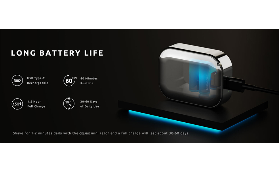 Mini Portable Travel Shaver