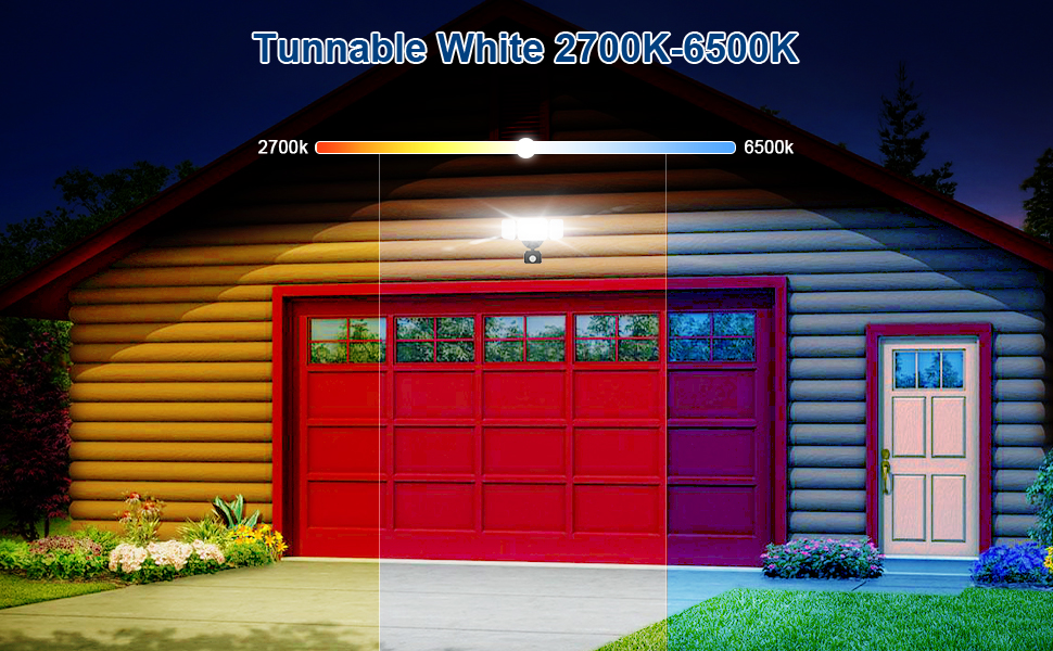 EMANER Outdoor Security Light Remote Control, Dusk to Dawn 280W Equiv