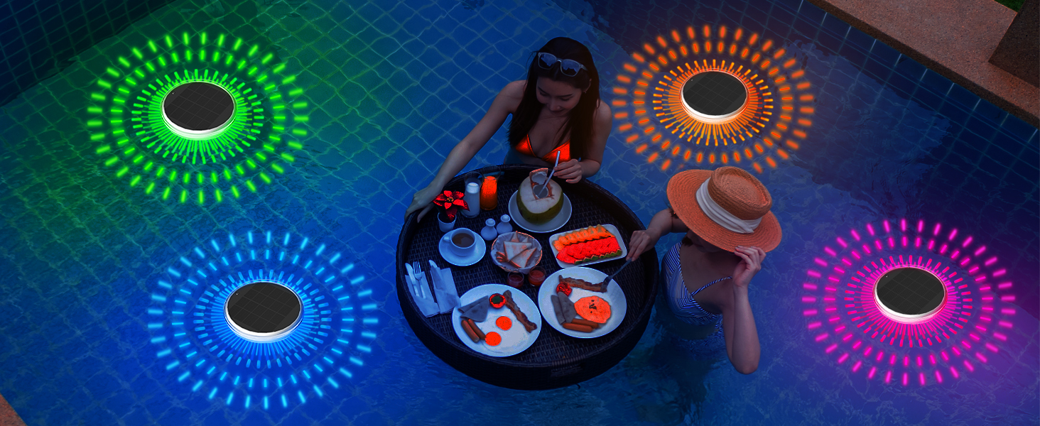 solar pool lights