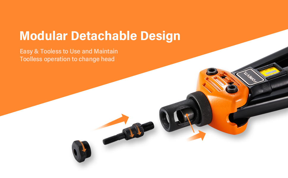 FOREVTL Rivet Nut Tool Heavy Duty 16” Rivnut Tool with 13