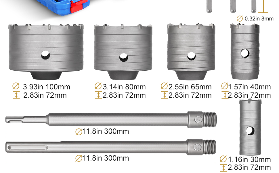 Concrete hole saw2